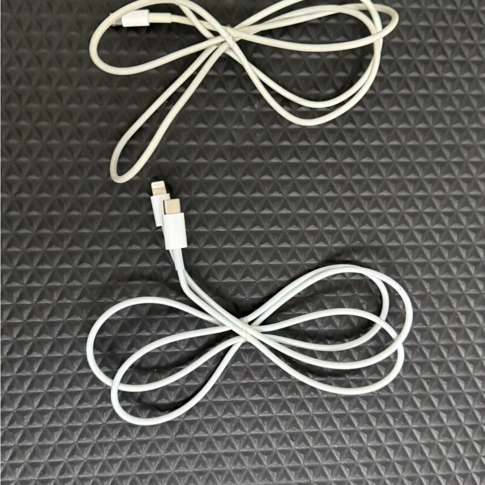 White USB Charging Cable